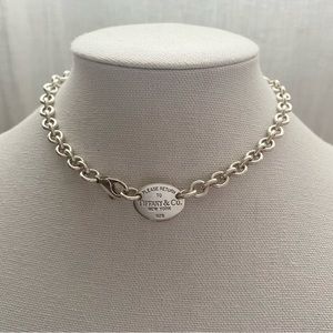 Please Return to Tiffany Chain Necklace